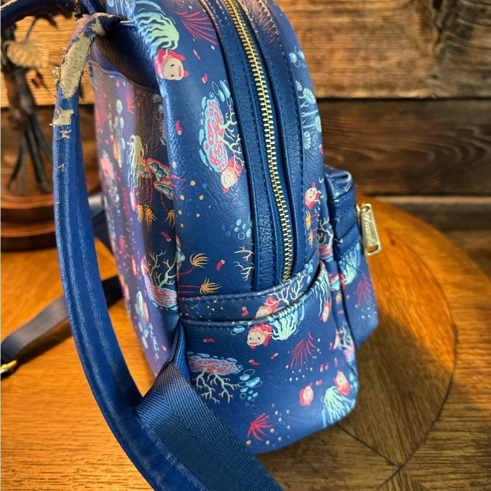 Loungefly Studio Ghibli Ponyo Mini Backpack (Wear on Straps Bag)‎ See Photos